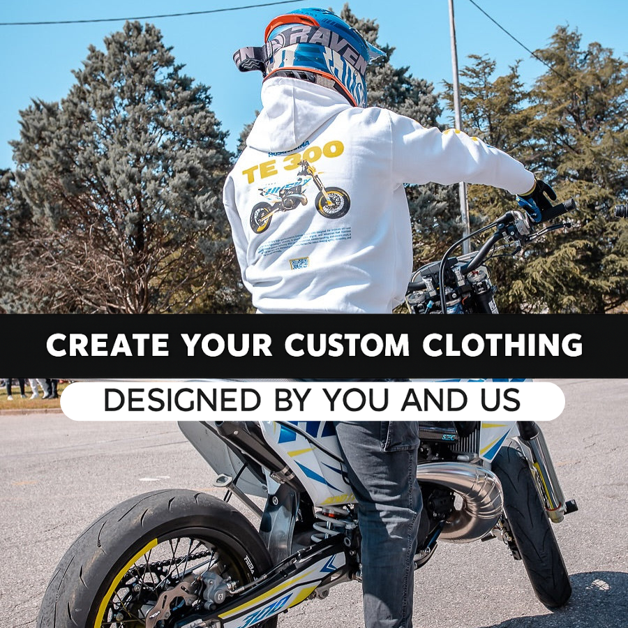 SEMI CUSTOM BIKE HOODIE