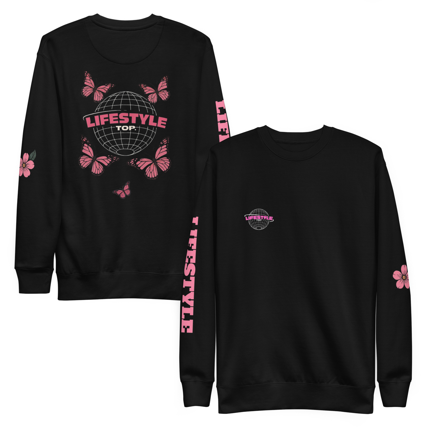 BUTTERFLY CREWNECK