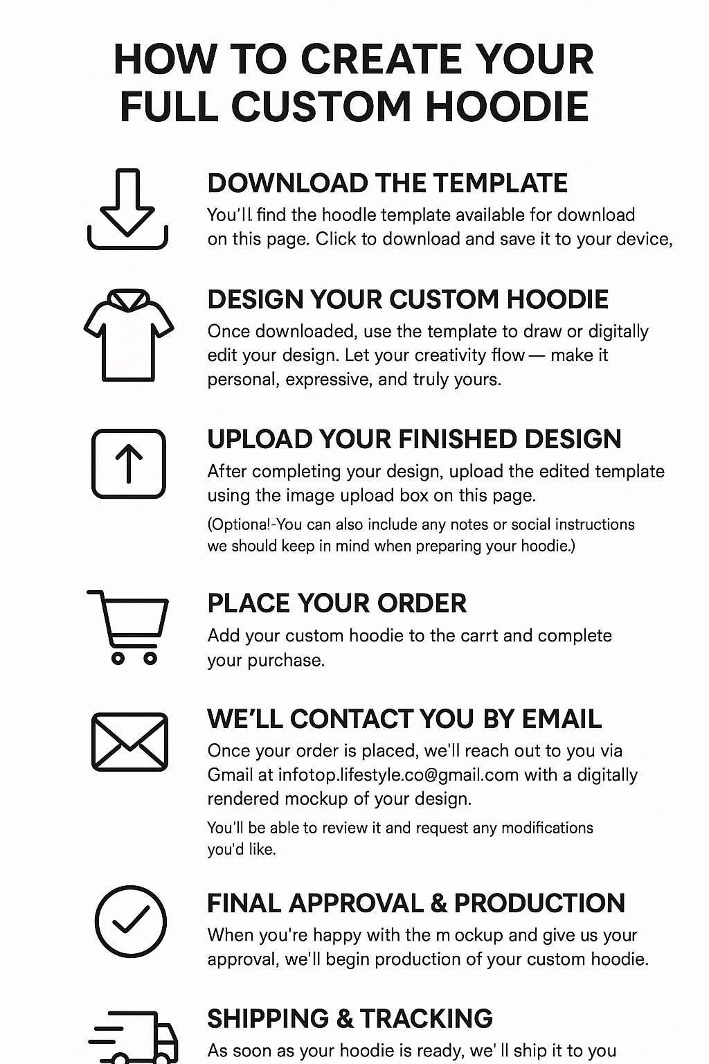 FULL CUSTOM HOODIE
