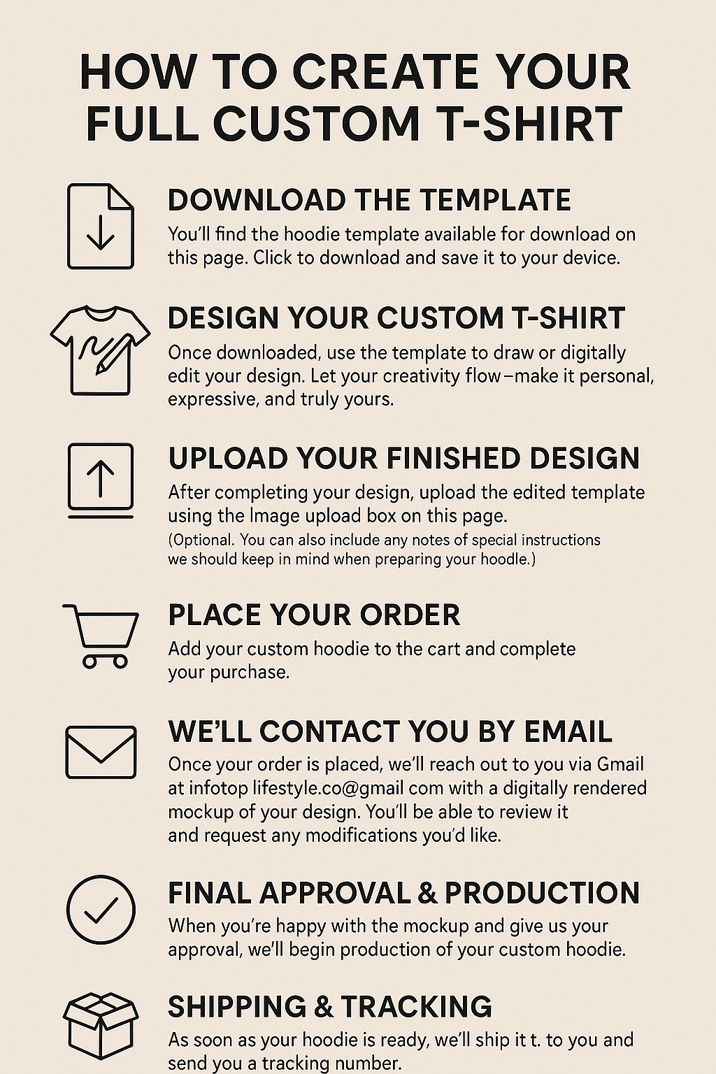 FULL CUSTOM T-SHIRT