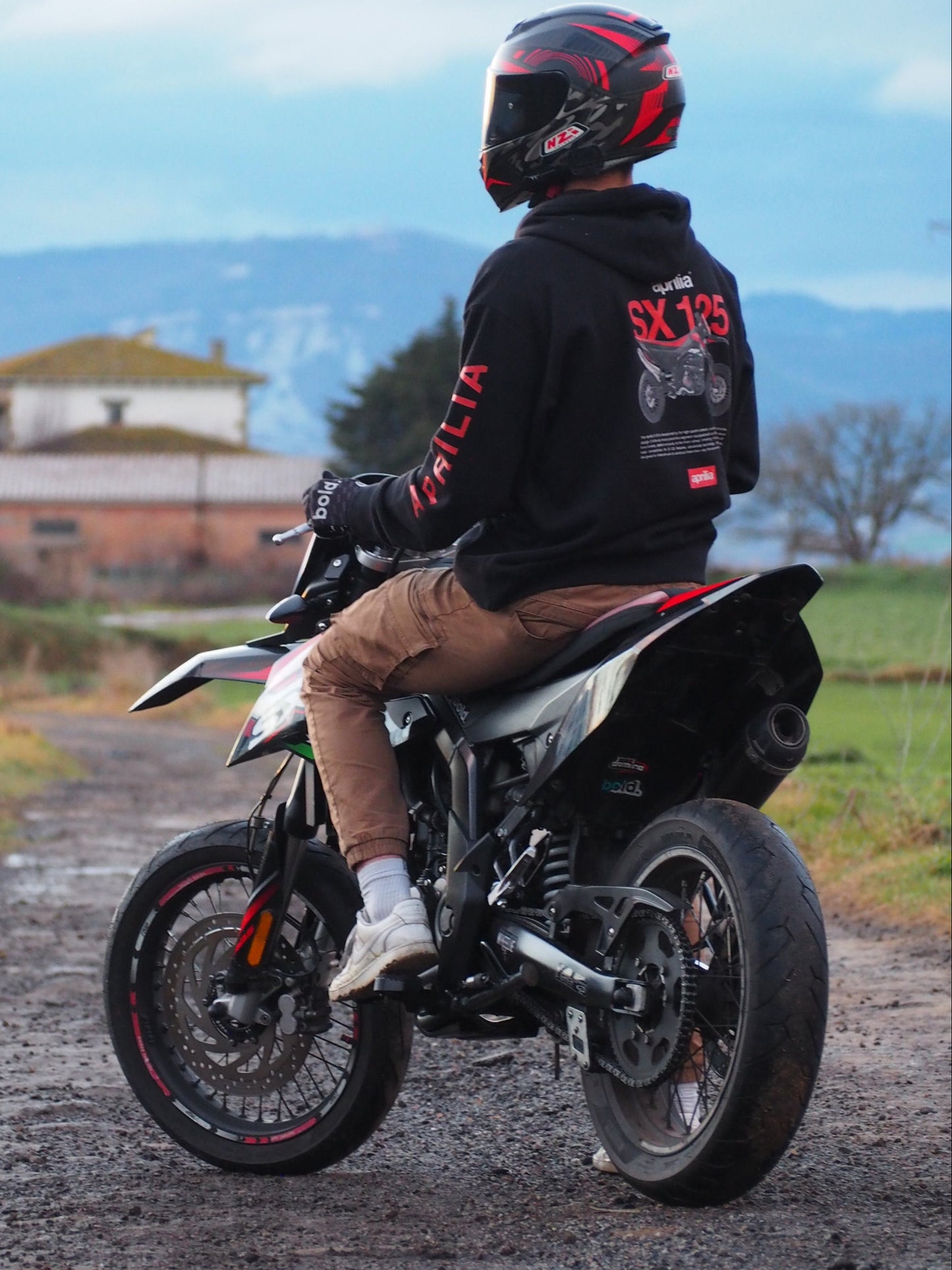 SEMI CUSTOM BIKE HOODIE