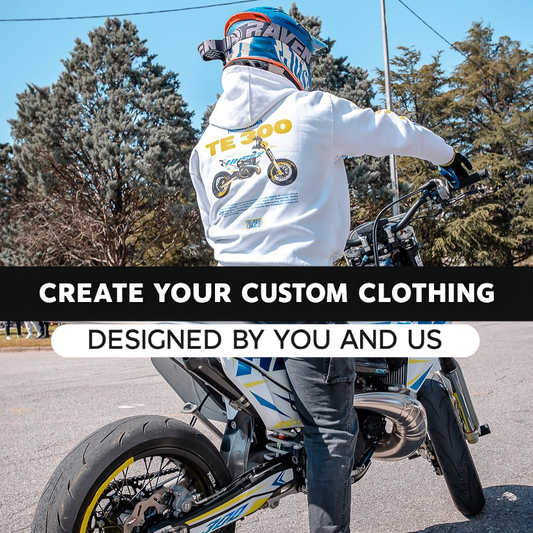 SEMI CUSTOM BIKE HOODIE