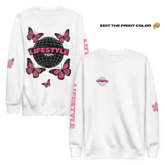 BUTTERFLY CREWNECK