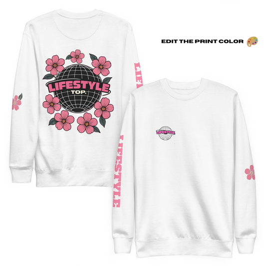 FLOWERS CREWNECK