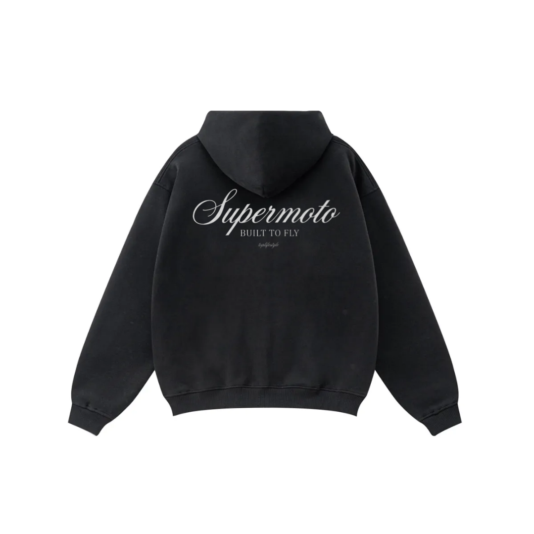 SUPERMOTO ZIP HOODIE