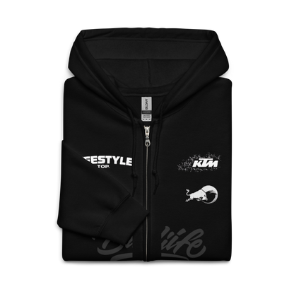 RACING BIKE ZIP HOODIE